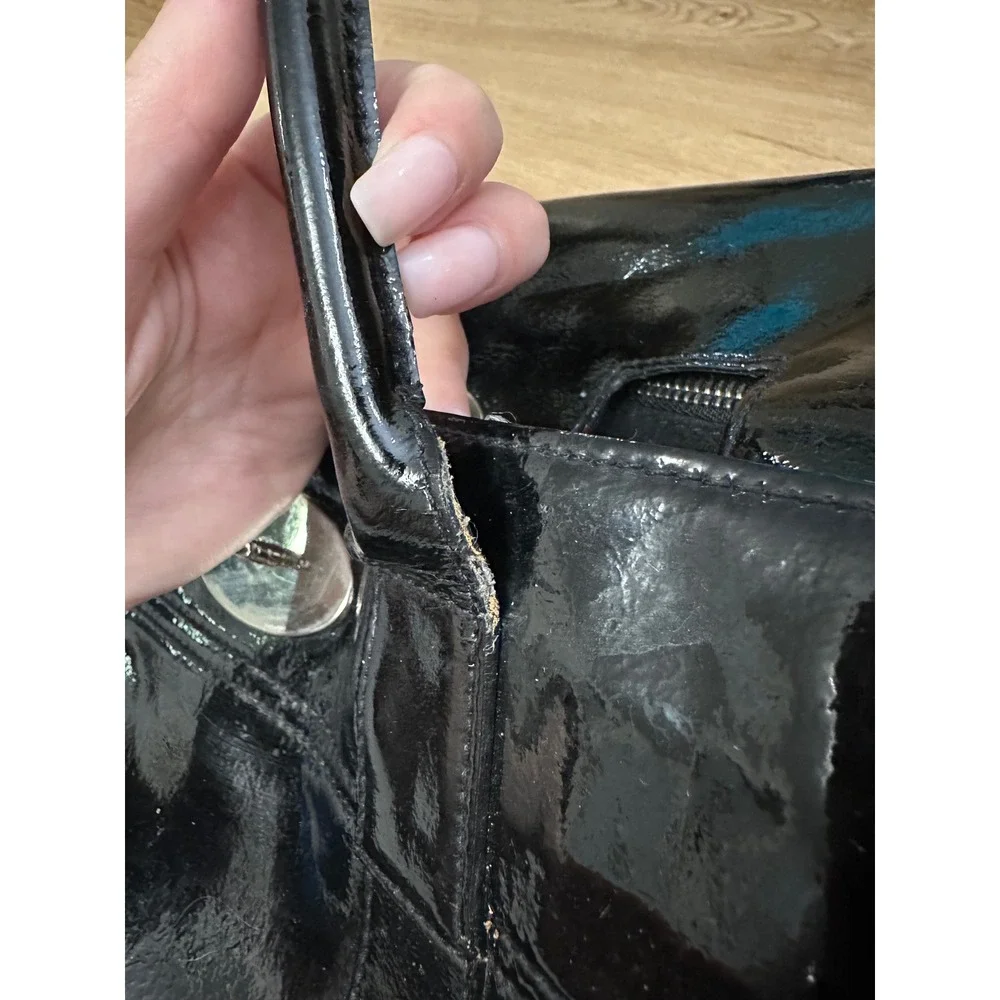 Mulberry Bayswater Black Patent Leather Bag